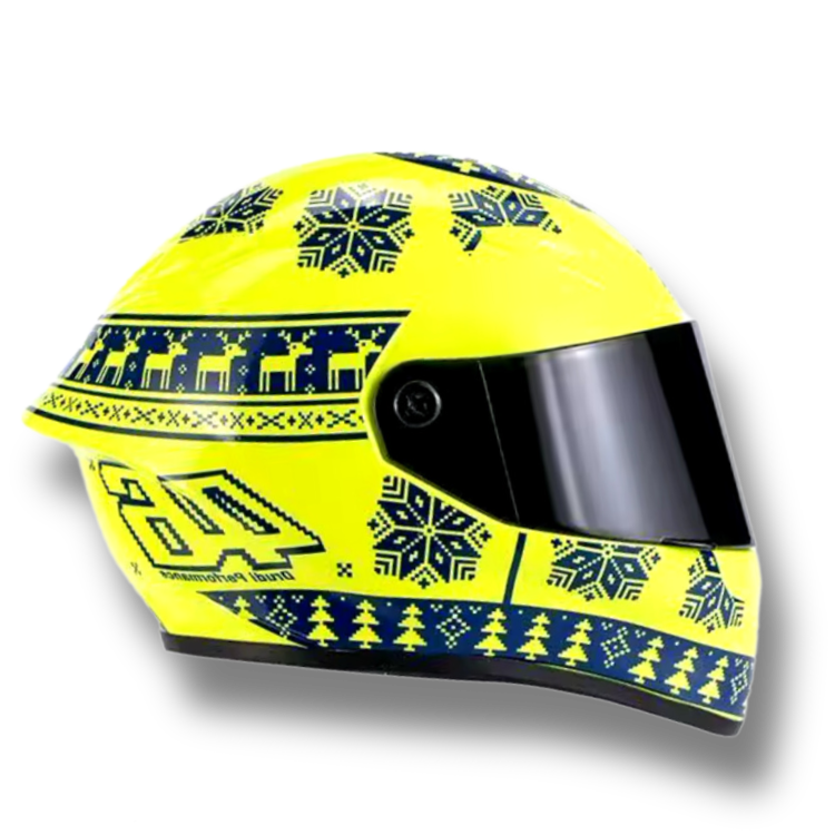 Volt Festive Print Helmet